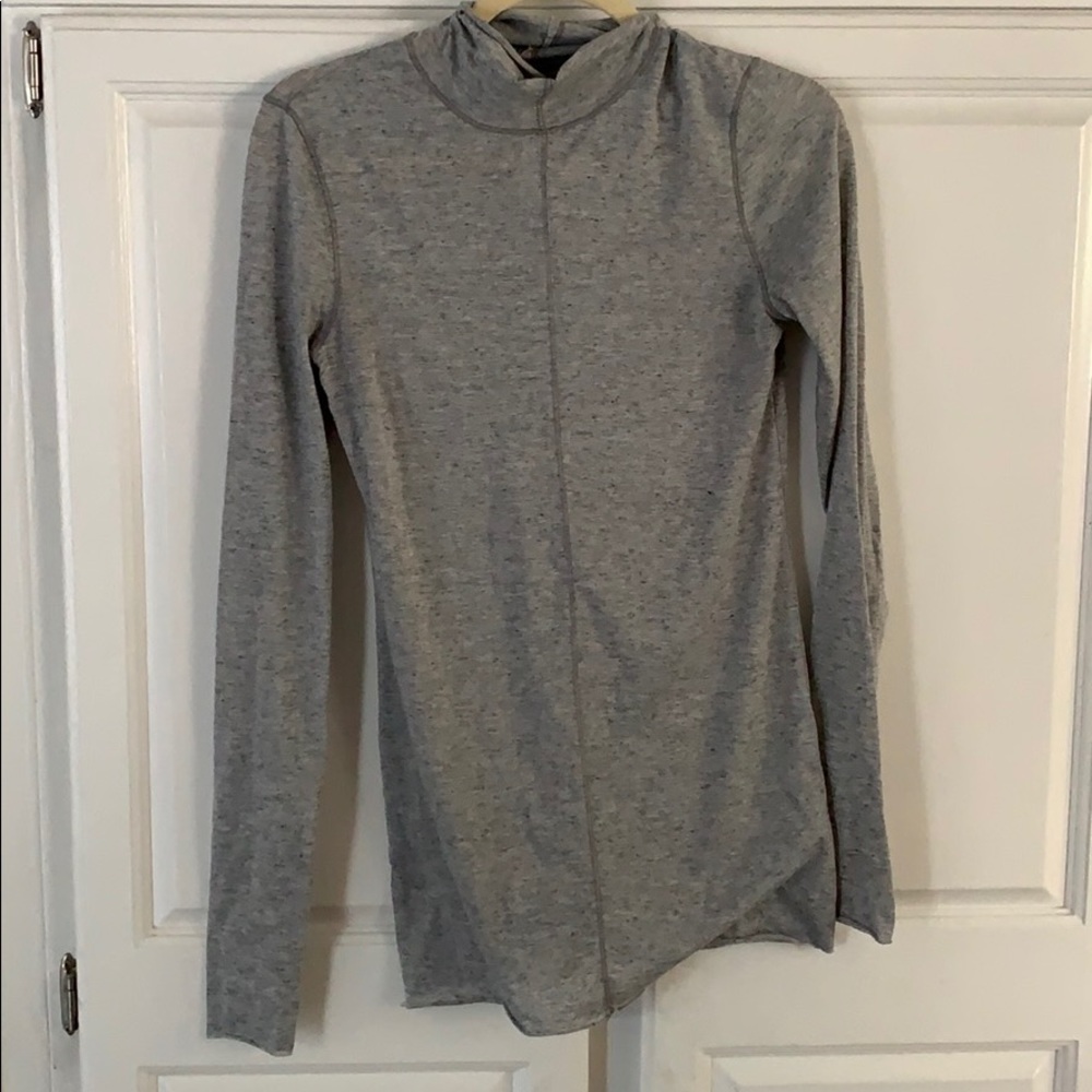 Free people cowl neck fitting shirt